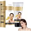 Eazerom 08 Gold Peel Off Maschera Viso, Maschera Per Il Viso in Oro 24K,