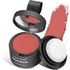 LOPHE Polvere Capelli, Polvere per Attaccatura dei Capelli Hair Line Powder per Donne e Uomini, Hairline Shadow per Coprire L'attaccatura, Riempire Capelli Diradati, Impermeabile e Anti-Sudore(Rosso)