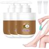 Jeeeun Coconut Oil Hair Removal Cream for Women, Gentle Facial Hair Remover for Upper Lip, Chin, and Cheeks, Moisturizing Formula (3pcs)