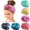Kavya Fascia Capelli Donna Largo Elastico Morbido 6 Pcs Estate Boho Accessori per Capelli Fascia Multicolore