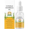 MUPMEN Olio di cyperus, inibisce la crescita dei peli, ammorbidisce la pelle, la ripara e chiude i pori. Olio naturale di cyperus, adatto a tutti i tipi di pelle.