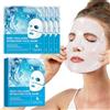 CLFJLXYX Collagen Face Mask,Maschera Viso al Collagene，Maschere Per il Viso，integra il collagene perso, riporta la pelle a compattezza ed elasticità, migliora le rughe, confezione da 4