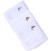 Hell Blues Fazzoletto con iniziale da uomo, set da 3 pezzi con ricamo monogrammato, 100% cotone C