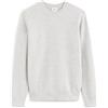 Celio Uomo 1104658 Maglione Girocollo 100% Cotone, Grigio/pile equipaggio, M