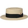 MAYSER Cappello Panama Gondolo Donna/Uomo - Made in The EU Estivo Paglia da Sole con Nastro Grosgrain, Grosgrain Primavera/Estate - M (57-58 cm) Natura