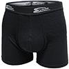 Cotonella 6 Boxer Uomo 2384 Cotone BIELASTICO Elastico Esterno Bianco E Nero 3 4 5 6 7 (5, Nero)