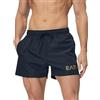 EA7 Emporio Armani Costume Boxer Uomo con Logo ASV 7M002000AF13049 8056643413785-3XL Nero Oro 3XL