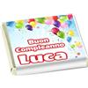 Generico Cioccolatini personalizzabili - Matrimonio - Compleanno - Nascita - Battesimo - Comunione - Laurea - SENZA GLUTINE - Cioccolattini Personalizzati 30 pezzi (Dimensioni standard, Buon compleanno 2)