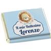 Generico Cioccolatini personalizzabili - Matrimonio - Compleanno - Nascita - Battesimo - Comunione - Laurea - SENZA GLUTINE - Cioccolattini Personalizzati 30 pezzi (Dimensioni standard, Battesimo)