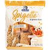 Pandiluna Spigotte Pandiluna - fettine di pane croccante grano duro, con olio d'oliva e lievito madre - confezioni salva freschezza, ideale sostitutivo del pane, pack da 7 confezioni da 250g