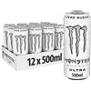 Monster - Energy Ultra - Energy Drink - 1 can - 500 ml - Energy booster - Less sweet - Lighter taste - No calories - High caffeine
