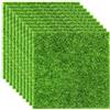 Elcoho 10 pezzi di erba artificiale da giardino prato prato naturale fata artificiale prato prato in miniatura fata giardino decorazione casa delle bambole 10 x 15 cm