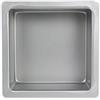 PME SQR143 Teglia Professionale, Alluminio anodizzato, senza punti di saldatura, Argento, 35 x 35 cm