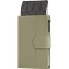 ProWallet Portacarte Plus - 8 carte, banconote e monete - Portacarte con cerniera - RFID - Piccolo porta carte di credito - Portafoglio elegante (Pebble Verde)