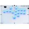 Sehawei Arcade Stick R16 Controller Arcade a 16 tasti per PC/Ps3/Ps4/Switch/Steam, Fight Stick per giochi di combattimento con funzioni RGB e Turbo personalizzate e Hot Swap (Bianco)