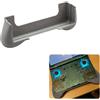 Generic Impugnatura per Retroid Pocket Flip 2, Custodia Protettiva per Console di Gioco, Estensione per Impugnatura, Adattatore e Supporto (grigio)