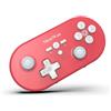 ShanWan Controller di Gioco Wireless Compatibile con PC/iOS/Android/Switch/PS, Controllo del Movimento del Giroscopio, Feedback Vibrazione, Controller di Gioco Bluetooth (Rosso)