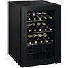 Générique Cantina per vino di servizio 15 bottiglie - Nero - Doppio vetro - 6-14°C