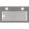 CATA G 50 LUX X Cappa Aspirante Cucina Pannello di Controllo Meccanico 3 Livelli di Aspirazione Illuminazione ad Alta Efficienza con Striscia LED Finish INOX Classe Energetica C 65cm