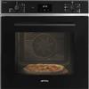 Smeg SF6400S1PZB - Forno da incasso elettrico ventilato, 65 Litri, colore Nero, Classe energetica A