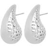 Mast Industria Italiana Moonila Orecchino Argento Caelum