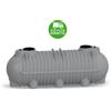 SERBATOIO POLIETILENE INTERRO 12000LT - CAPACITÀ REALE 12750LT