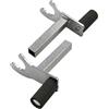 SEFIS Moto Set di adattatori per supporto per ruota anteriore e posteriore, D18, M20 e M20U, supporto per montaggio anteriore e posteriore, per moto (2 in 1)