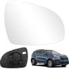 SNMHH Auto Piastra Vetro Specchio Retrovisore per KIA Sportage 2016 2017 2018 2019 Specchi di Ricambio Riscaldabile Prevenire Nebbia Specchietti Esterno,Right