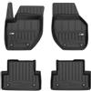 MOTOS Tappetini in gomma per auto adatto per Volvo V40 II 2012-2019 Migliorate il vostro comfort di viaggio con il tappetino antiscivolo per auto 3D.
