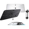 ECOZEN Ombrello Parasole Auto interno Peugeot 3008 E3008 2024-2026 Schermo Copriparabrezza Schermo Raggi UV, Parasole pieghevole su misura Autoadesivo Parasole Pieghevole per Parabrezza 3008 Accessori