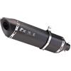HRTLSS Tubo Scarico Scarico Universale Per Moto Da 570 Mm, Tubo Di Scarico Modificato DB Killer Per Tmax 500 530 560 AK550 GSX1300R X-ADV750
