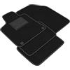 Generico DHCarMats Tappetini Auto compatibili con Peugeot 508 2019-2024, Su Misura | Fondo antiscivolo, Made in Italy, Kit completo anteriore e posteriore