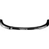 KUBYMOTO Spoiler paraurti anteriore per auto per Seat Ibiza MK5 FR 2018-2023 CB look nero lucido