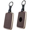 Baisirui Custodia per chiave auto compatibile con Renault a 4 tasti Smartkey chiave auto Dacia Jogger Custodia per chiave Kadjar Megane Arkana Duster Custodia accessori (oro)