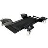MGidea carrello sposta moto cavalletto pedana scooter universale ruote garage officina Nero