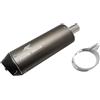 Dreammotion Silenziatore di scarico per moto, 28 mm 38 mm per Dirt Pit Bike ATV motocross Apollo Honda Yamaha 125 cc 140 cc 150 cc 160 cc 190 cc (28 mm)