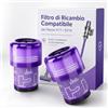 NAMAI - Set di 2 Filtri Compatibili con Dyson V11/V15/SV14/SV17/SV22