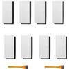 Fantisi 8 filtri HEPA Robot Aspirapolvere Kit di Ricambio Accessori per Lefant M301, M501-A, M501-B, M520, T700, M571