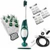 DONNARIX Aspirapolvere Folletto VK140 con Motore 60000 giri/min, Sacco 2.5L con Filtrazione Antiallergica, 3 kg 74 dBA, Spazzola HD40 + 12 Sacchetti e Kit Tubi COMPRESI, (VK 140, 12 Sacchetti + Tubi)