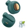Generic Mini ventilatore elettrico silenzioso portatile senza pale, mini ventilatore silenzioso portatile senza pale, adatto per esterni, viaggi e ufficio, accessori da viaggio (verde)