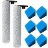 Generic Kit di spazzole e filtri di ricambio per aspirapolvere JONR ED12 Pro, con spazzola per pelucchi e spugne multiple per la pulizia a secco a umido senza fili (B)