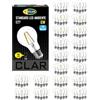 CLAR Lampadina LED E27 Filamento 6W 4000K Luce Naturale - Basso Consumo - Equivalente 60W - Tecnologia LED - (Pack 100)