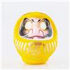 Yoshida Daruma Daruma - Amuleto giapponese, 12 cm, in cartapesta, misura 2