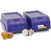 Novaliv Contenitori per verdure, in plastica, blu marino, 3,5 l, 2 x 3,5 l