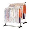 xtemtoamz Copri Appendiabiti, Copri Stand Appendiabiti, Fodera Protettiva Traspirante per Appendiabiti, Fodere Protettive Traslucide per Abiti, Fodere Antipolvere, 110 X 110 cm, 2 Pezzi