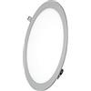 Vivida International SUMMER, Pannello incasso tondo led-24W, 4000K, finitura grigia-diam. ø300mm, H13 mm-foro ø280mm