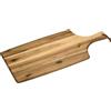 KESPER 28198 - Tagliere in legno di acacia 55 x 25 cm, con manico e passante/tagliere