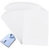 PH PandaHall 30pz Inserti per Camicie in Cartone Forma Pieghevole, Cartelline per Vestiti Bianchi per Magliette Imballaggio Organizzazione Cartelle per Lavanderia, 35x22cm