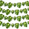 CHONGQILAO Foglie di Palma Luminosa, 20 luci a LED a forma di foglia di monstera, LED Catena Luminosa Tropicale, decorazione hawaiana, per camera da letto, matrimonio, tema tropicale