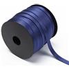 Blausky 10 mm x 10 m di elastico per cucito, nastro elastico piatto, elastico per pantaloni, nastro morbido per cucito, accessori da cucito per reggiseno, vestiti, cintura fai da te, blu reale